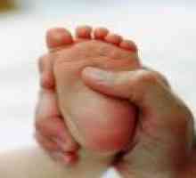 Masáž s ploché nohy u dětí
