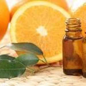 Orange esenciální olej: aplikační vlastnosti