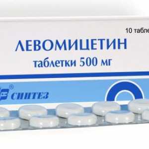 Chloramfenikol tablety - návod k použití